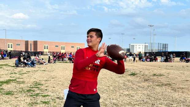 Jayce Nixon Quarterback Zephyrhills (Fla.) Zephyrhills Christian  Prime Truth DR Sportz Houston